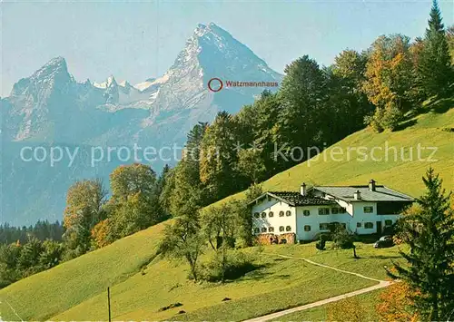 AK / Ansichtskarte Watzmann Berchtesgadener Land  Kat. Berchtesgaden