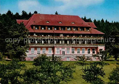 AK / Ansichtskarte Rodt Lossburg Sanatorium Hohenrodt im Schwarzwald Kat. Lossburg