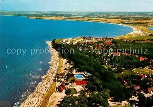 AK / Ansichtskarte Hohwacht Ostseebad Fliegeraufnahme Kat. Hohwacht (Ostsee)