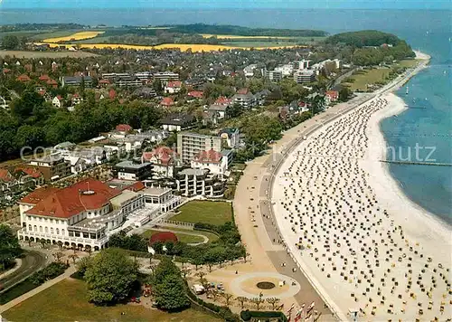 AK / Ansichtskarte Travemuende Ostseebad Fliegeraufnahme Kat. Luebeck