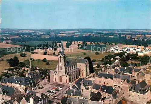 AK / Ansichtskarte Ploubalay Hotel des Voyageurs Eglise vue aerienne Kat. Ploubalay