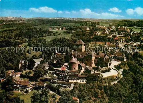 AK / Ansichtskarte Burg Wupper Schloss Fliegeraufnahme Kat. Solingen