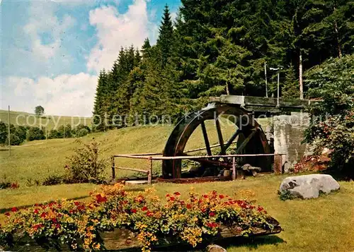 AK / Ansichtskarte Grafenhausen Schwarzwald VdH Erholungsheim Haus Heimkehrerdank Schluechtmuehle Wasserrad Kat. Grafenhausen