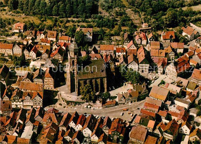 AK / Ansichtskarte Homberg Efze Stadtzentrum Altstadt Hoehenluftkurort