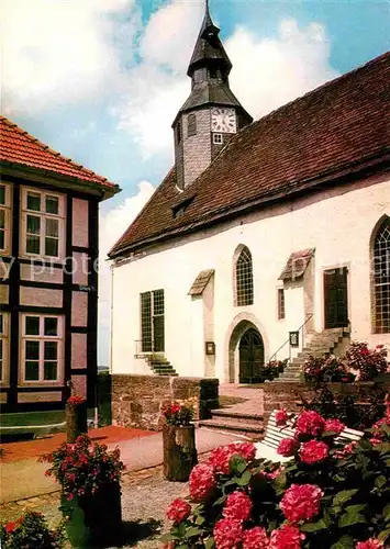 AK / Ansichtskarte Schwalenberg Johanniskirche mit der Gruft der Familien Mengersen Kat. Schieder Schwalenberg