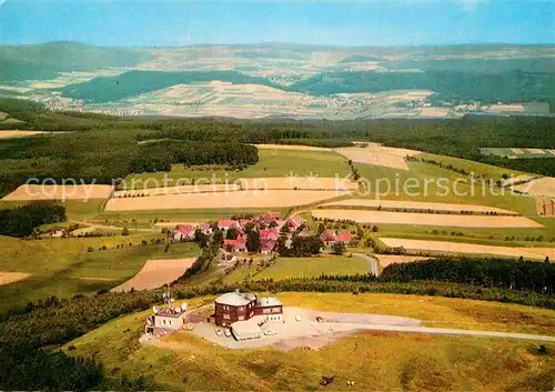 AK / Ansichtskarte Rischenau Fliegeraufnahme Berghotel Koeterberg Kat. Luegde