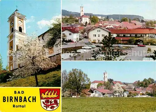 AK / Ansichtskarte Bad Birnbach Kirche Platz Teilansicht  Kat. Bad Birnbach