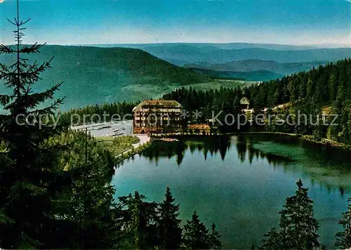 AK / Ansichtskarte Mummelsee Fliegeraufnahme Kat. Seebach