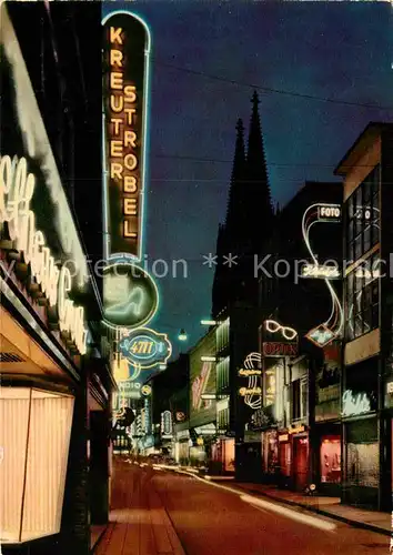 AK / Ansichtskarte Koeln Rhein Hohe Strasse Kat. Koeln