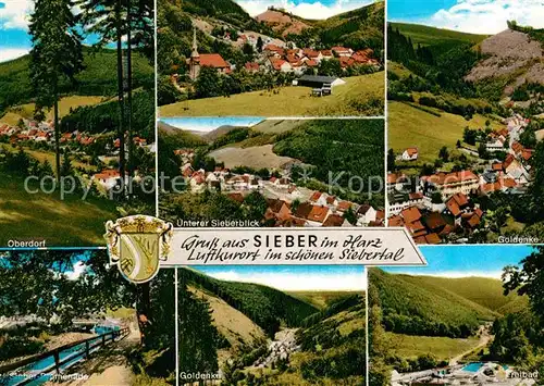 AK / Ansichtskarte Sieber Oberdorf Goldenke Freibad  Kat. Herzberg am Harz