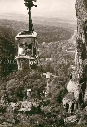 AK / Ansichtskarte Seilbahn Thale Harz  Kat. Bahnen