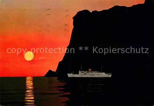 AK / Ansichtskarte Schiffe Ships Navires North Cape Norway 