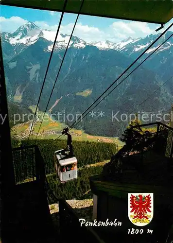 AK / Ansichtskarte Seilbahn Penkenbahn Mayrhofen Zillertal Ahornspitze  Kat. Bahnen