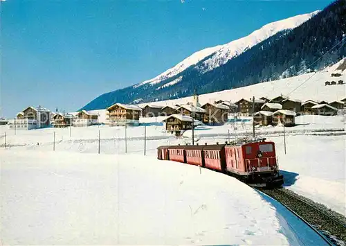 AK / Ansichtskarte Furka Oberalp Bahn Gluringen  Kat. Eisenbahn