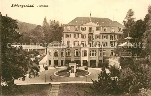 AK / Ansichtskarte Schlangenbad Taunus Kurhaus Kat. Schlangenbad