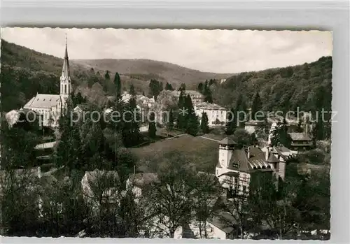 AK / Ansichtskarte Schlangenbad Taunus Panorama Kirche Kat. Schlangenbad