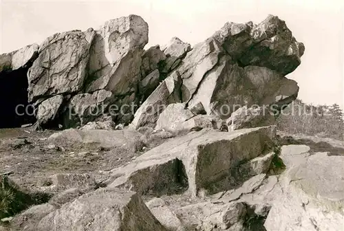 AK / Ansichtskarte Feldberg Taunus Brunhildenfelsen Kat. Schmitten