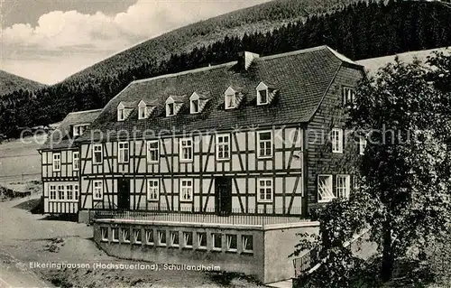 AK / Ansichtskarte Elkeringhausen Schullandheim Kat. Winterberg