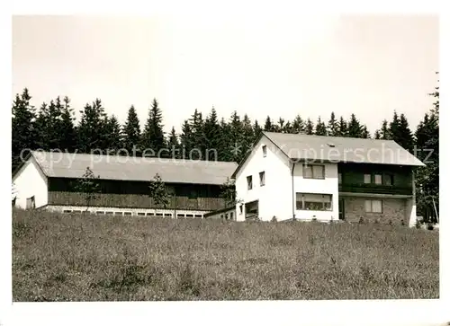 AK / Ansichtskarte Hoheleye Pension Kat. Winterberg