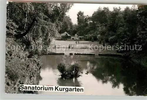 AK / Ansichtskarte Volmarstein Kurgarten Kat. Wetter (Ruhr)