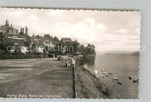 AK / Ansichtskarte Wetter Ruhr Partie am Harkortsee Kat. Wetter (Ruhr)