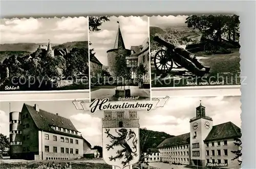 AK / Ansichtskarte Hohenlimburg Blick vom Schloss Schloss Rathaus Kat. Hagen