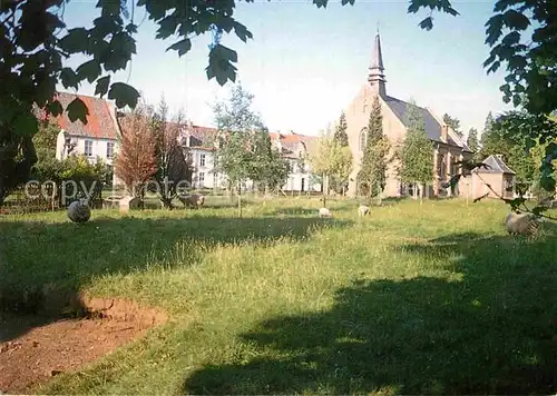 AK / Ansichtskarte Dendermonde Schapenweide met Begijnhofkerk Kat. 