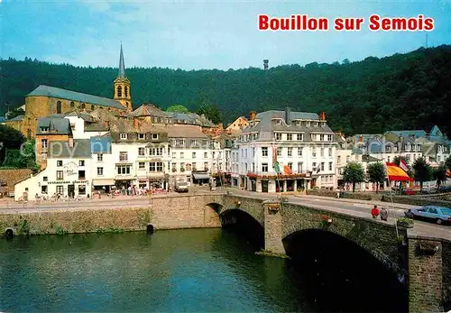 AK / Ansichtskarte Bouillon sur Semois Pont de France