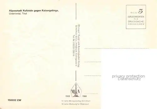 AK / Ansichtskarte Kufstein Tirol Unterinntal  Kat. Kufstein