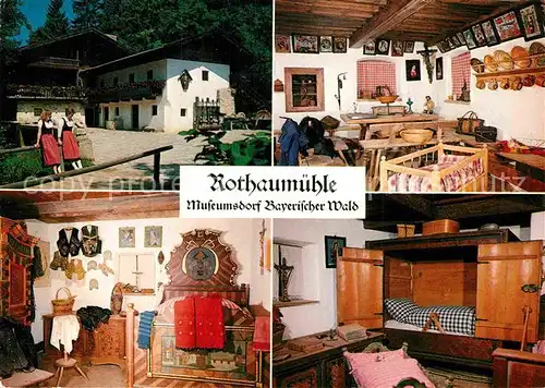 AK / Ansichtskarte Tittling Rothaumuehle Museumsdorf Bayerischer Wald Kat. Tittling
