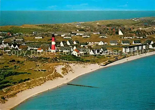 AK / Ansichtskarte Hoernum Sylt Nordseebad Fliegeraufnahme Kat. Hoernum (Sylt)