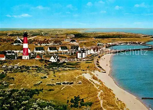 AK / Ansichtskarte Hoernum Sylt Nordseebad Fliegeraufnahme Kat. Hoernum (Sylt)