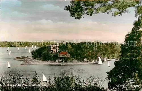 AK / Ansichtskarte Pfaueninsel Berlin Wirtshaus Havel Kat. Berlin