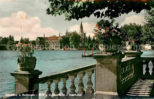 AK / Ansichtskarte Konstanz Bodensee Inselhotel Kat. Konstanz