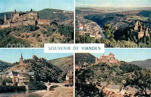 AK / Ansichtskarte Vianden Schloss