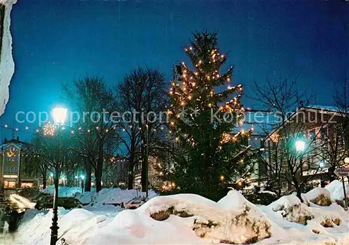 AK / Ansichtskarte Grafenau Niederbayern Weihnachtsbaum Kat. Grafenau