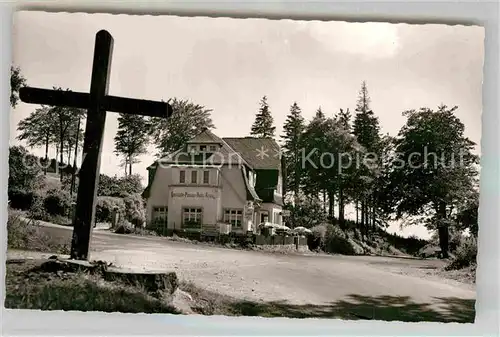 AK / Ansichtskarte Koenigstein Taunus Gaststaette Pension Rotes Kreuz  Kat. Koenigstein im Taunus