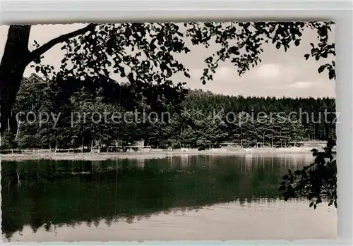 AK / Ansichtskarte Usingen Hattstein Weiher Schwimmbad Kat. Usingen