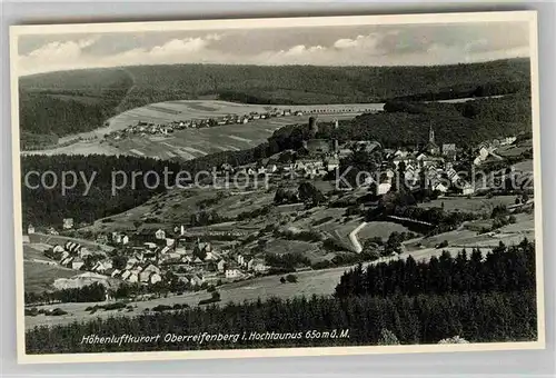 AK / Ansichtskarte Oberreifenberg Panorama Hotel Pension Frankfurter Hof Kat. Schmitten