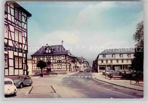 AK / Ansichtskarte Usingen Marktplatz Kat. Usingen