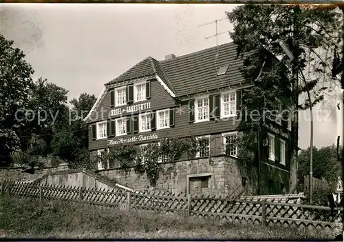 AK / Ansichtskarte Wengern Haus Davidis Kat. Wetter (Ruhr)