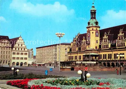 AK / Ansichtskarte Leipzig Markt Altes Rathaus Kat. Leipzig