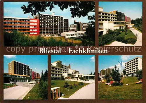 AK / Ansichtskarte Blieskastel Bliestal Fachkliniken Kneippkurort Kat. Blieskastel