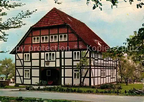 AK / Ansichtskarte Bannensiek Sanatorium Bieder Mayr Haus Fachwerkhaus Kat. Hameln