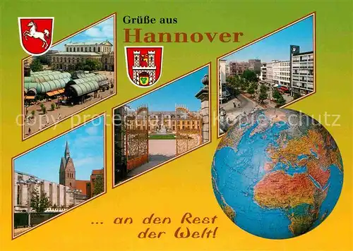 AK / Ansichtskarte Hannover Teilansichten Schloss  Kat. Hannover