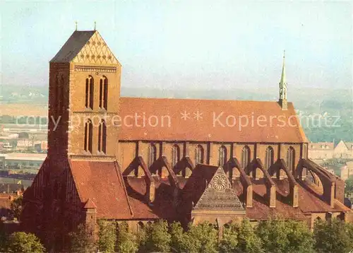 AK / Ansichtskarte Wismar Mecklenburg Nikolaikirche