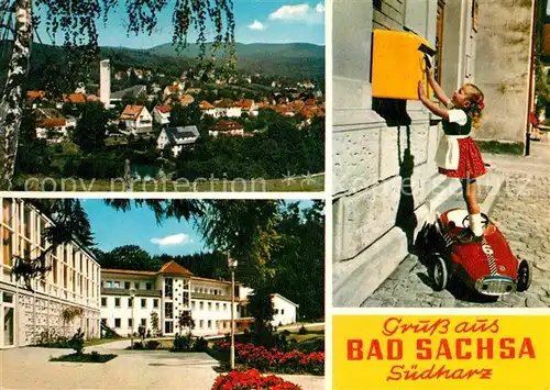 AK / Ansichtskarte Bad Sachsa Harz Kind Post  Kat. Bad Sachsa