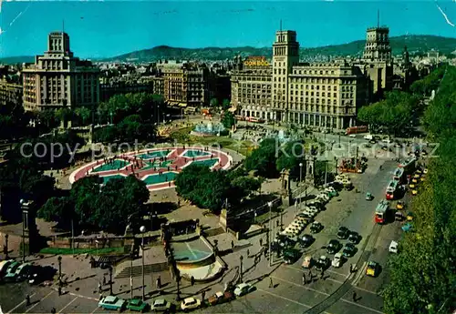 AK / Ansichtskarte Barcelona Cataluna Plaza de Cataluna Kat. Barcelona