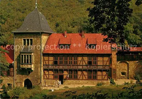 AK / Ansichtskarte Wesergebirge Torturm der Schaumburg mit Amtshaus und Wehrgang Kat. Rinteln