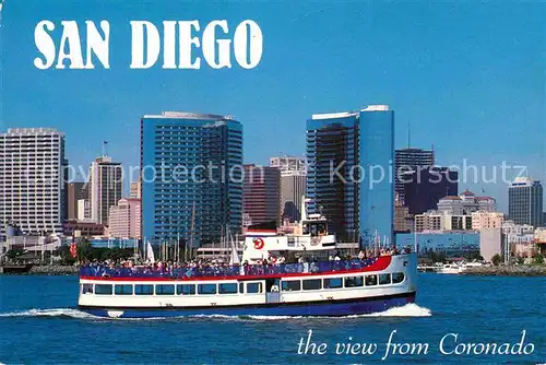 AK / Ansichtskarte Motorschiffe The Marietta San Diego Bay Coronado  Kat. Schiffe